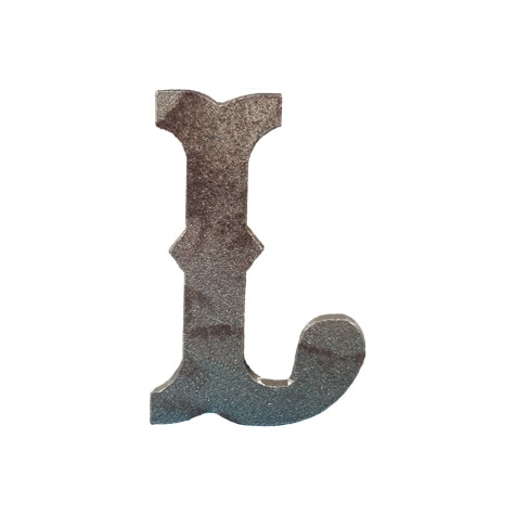 Wstrn Letter 'L' 1/8